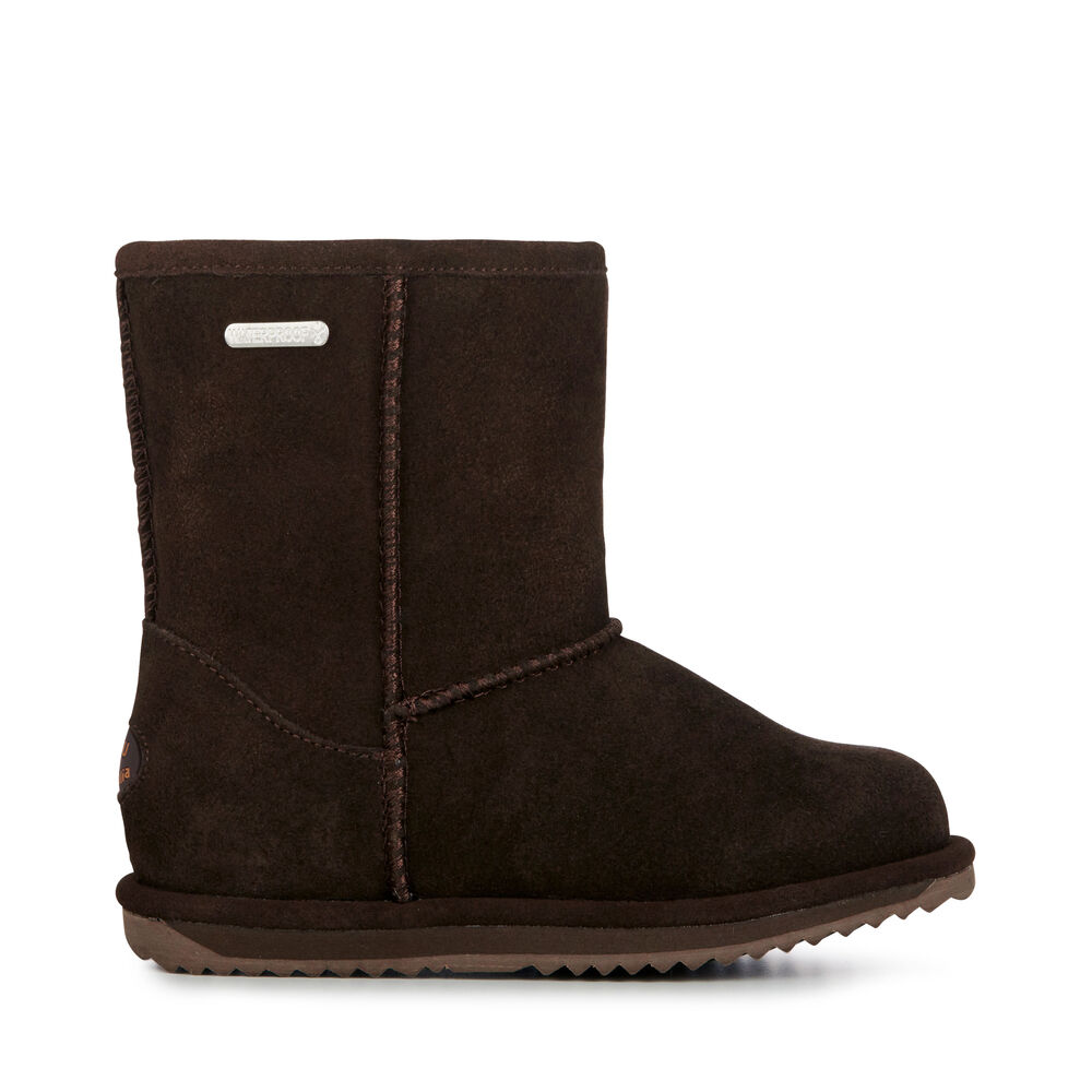 Bottes Emu Brumby Lo Enfant Chocolat | 82906-QJWA