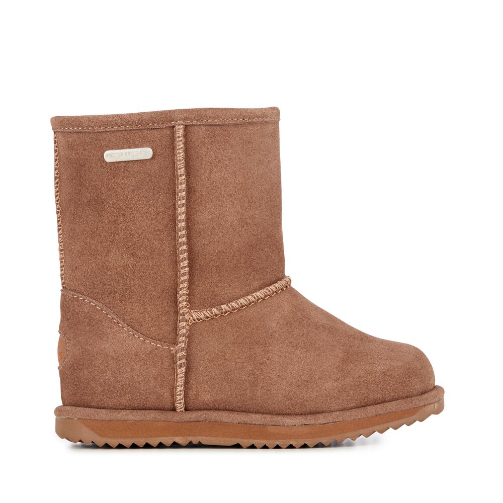 Bottes Emu Brumby Lo Enfant Marron | 17385-FRLV