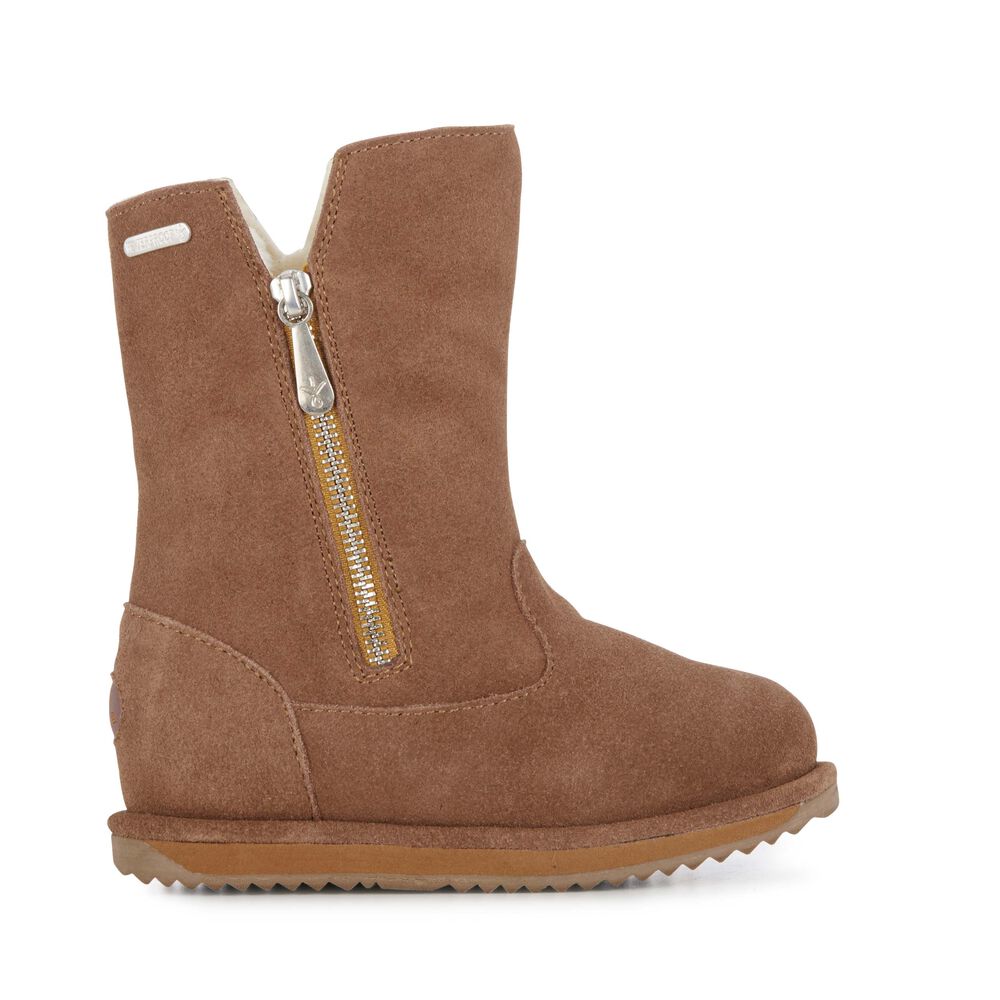 Bottes Emu Gravelly Enfant Marron | 86235-QJAE