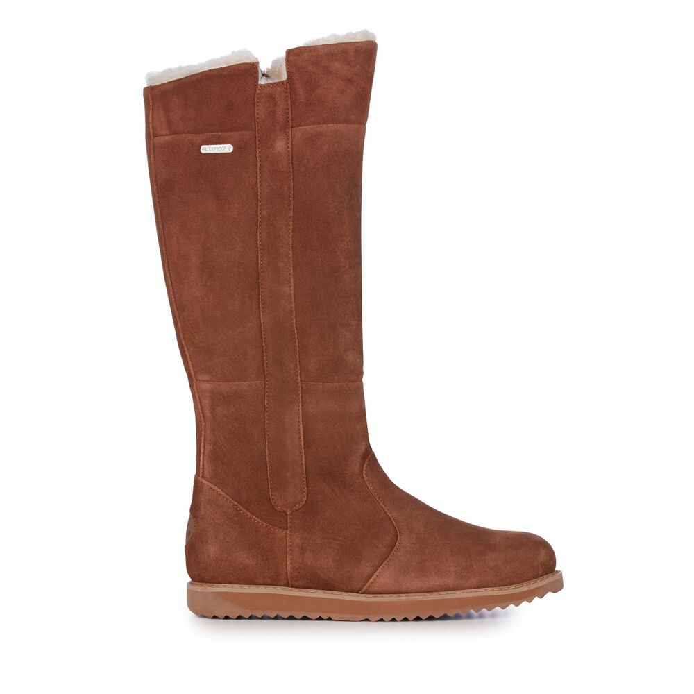 Bottes Emu Moonta Femme Marron | 96530-LYCA