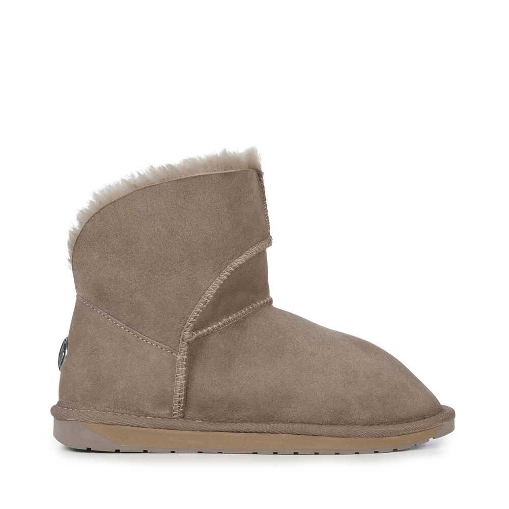 Bottes Emu Platinum Barwon Mini Femme Kaki | 71052-OEXZ