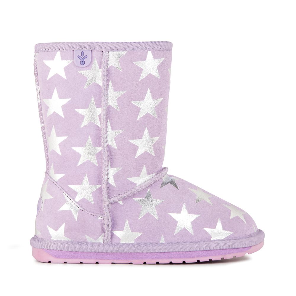 Bottes Emu Starry Night Enfant Lavande | 02451-AREO