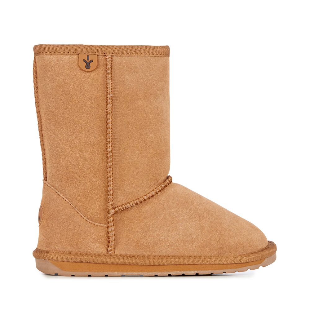 Bottes Emu Wallaby Lo Teens Enfant Marron | 05836-EJIV