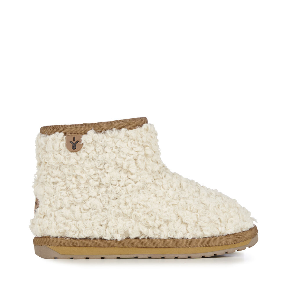 Bottes Emu Wallaby Mini Teddy Enfant Beige | 39574-ZJSP