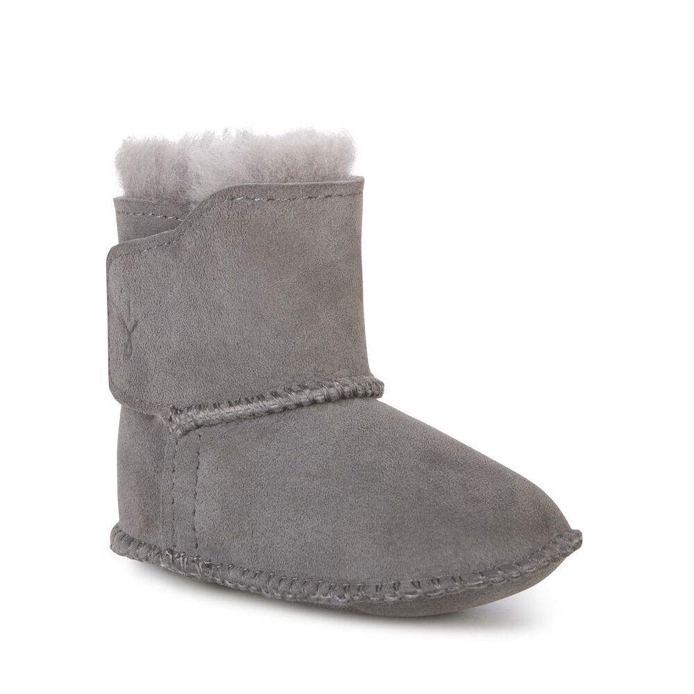 Bottes Emu Baby Enfant Grise Foncé | 51807-SRLM