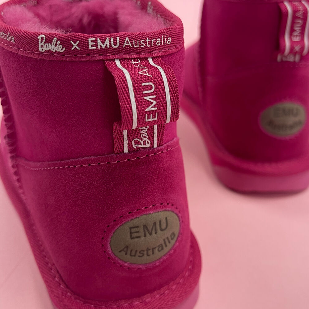 Bottes Emu Barbie™ Stinger Micro Femme Rose | 07582-RDST