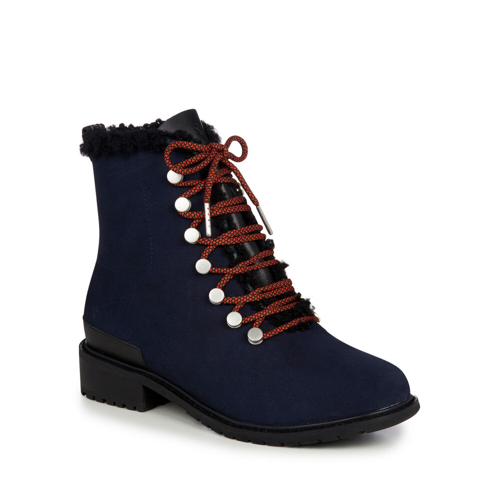 Bottes Emu Billington Femme Bleu Marine | 02193-DFQY