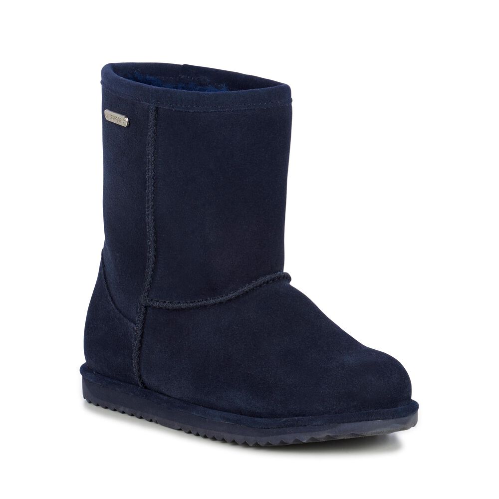 Bottes Emu Brumby Lo Enfant Bleu Marine | 56142-XTBA