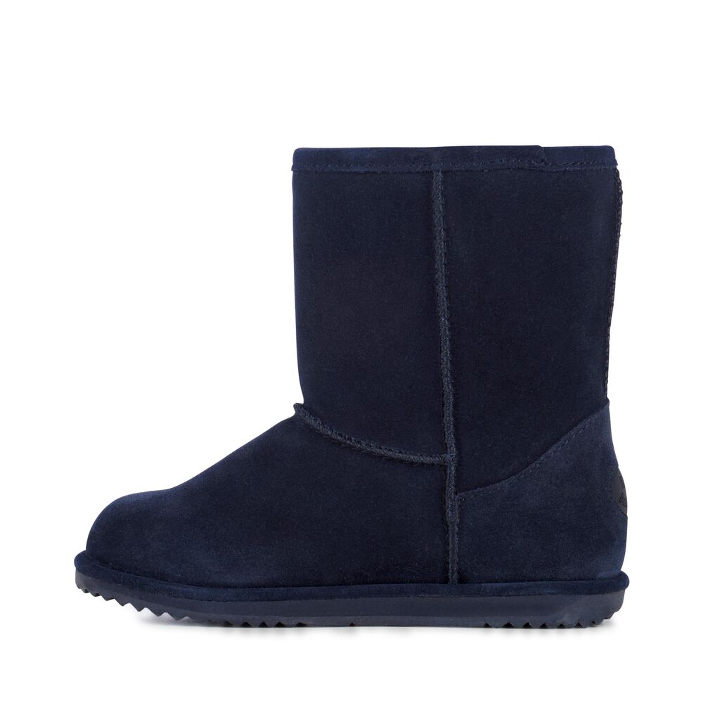 Bottes Emu Brumby Lo Enfant Bleu Marine | 56142-XTBA