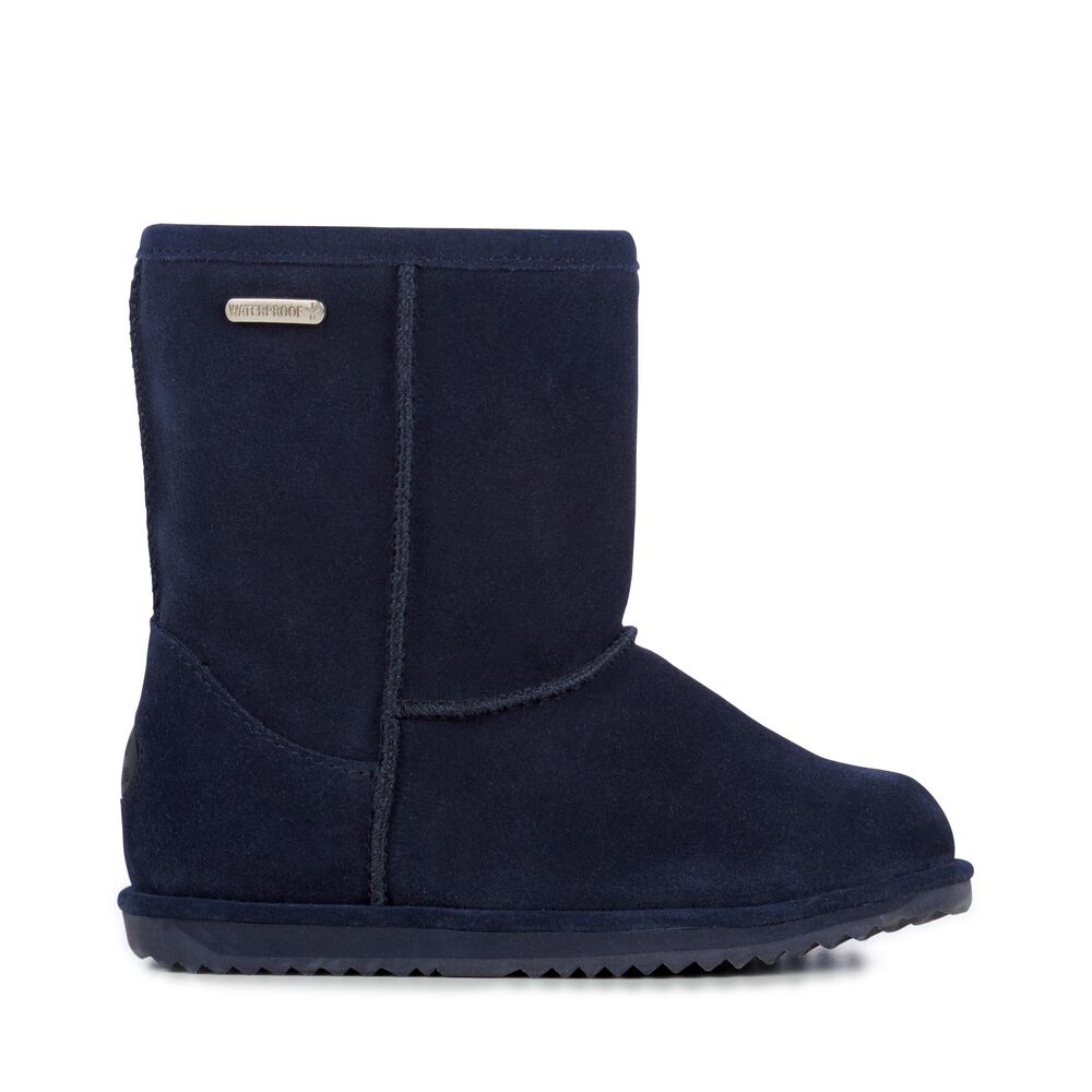 Bottes Emu Brumby Lo Enfant Bleu Marine | 56142-XTBA