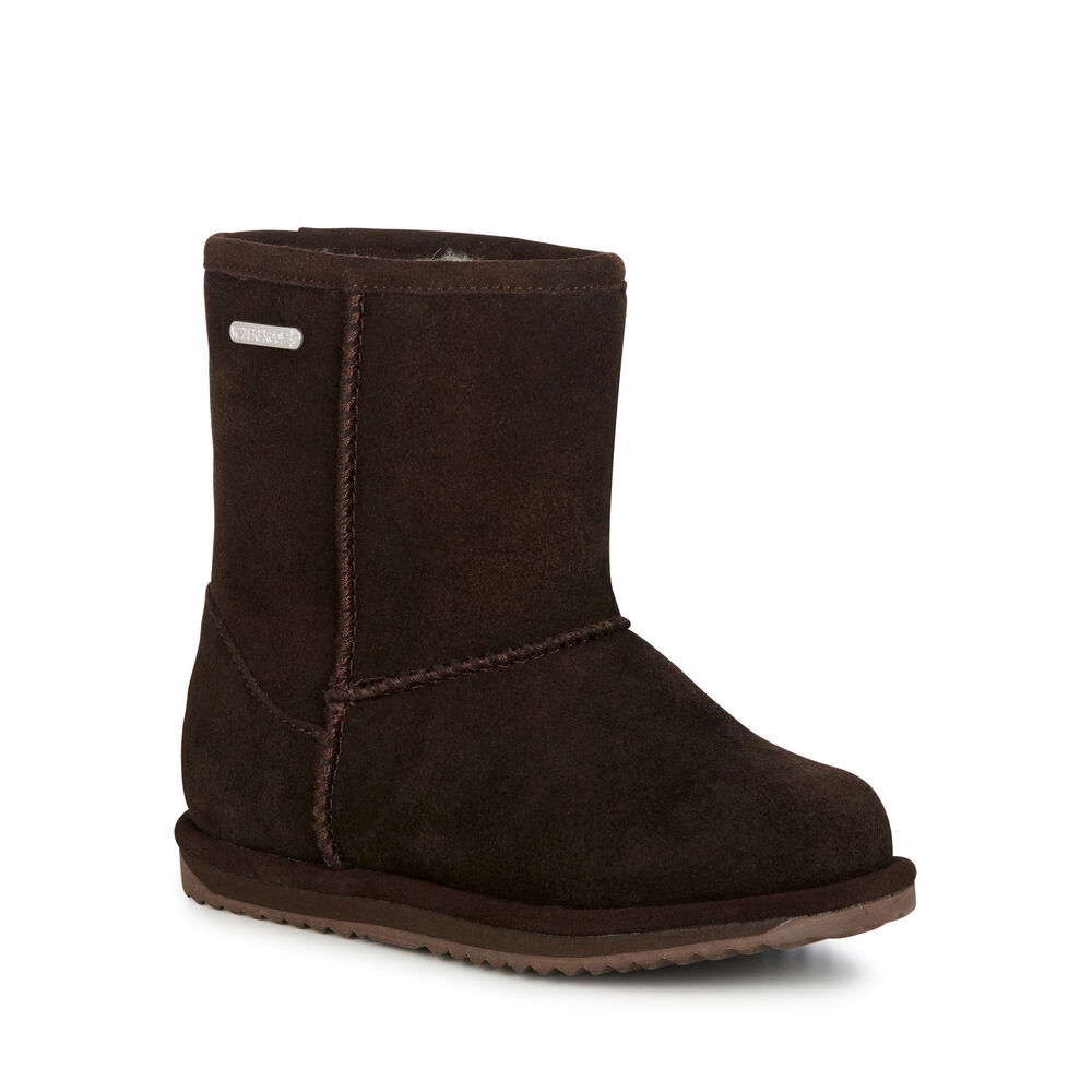 Bottes Emu Brumby Lo Enfant Chocolat | 82906-QJWA