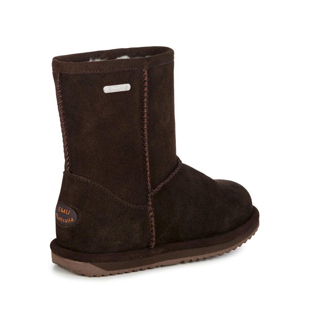 Bottes Emu Brumby Lo Enfant Chocolat | 82906-QJWA