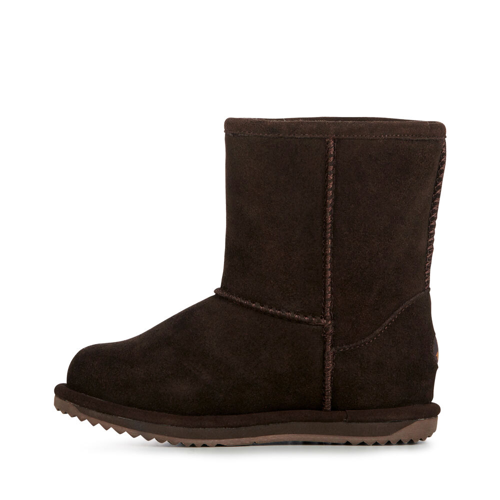 Bottes Emu Brumby Lo Enfant Chocolat | 82906-QJWA