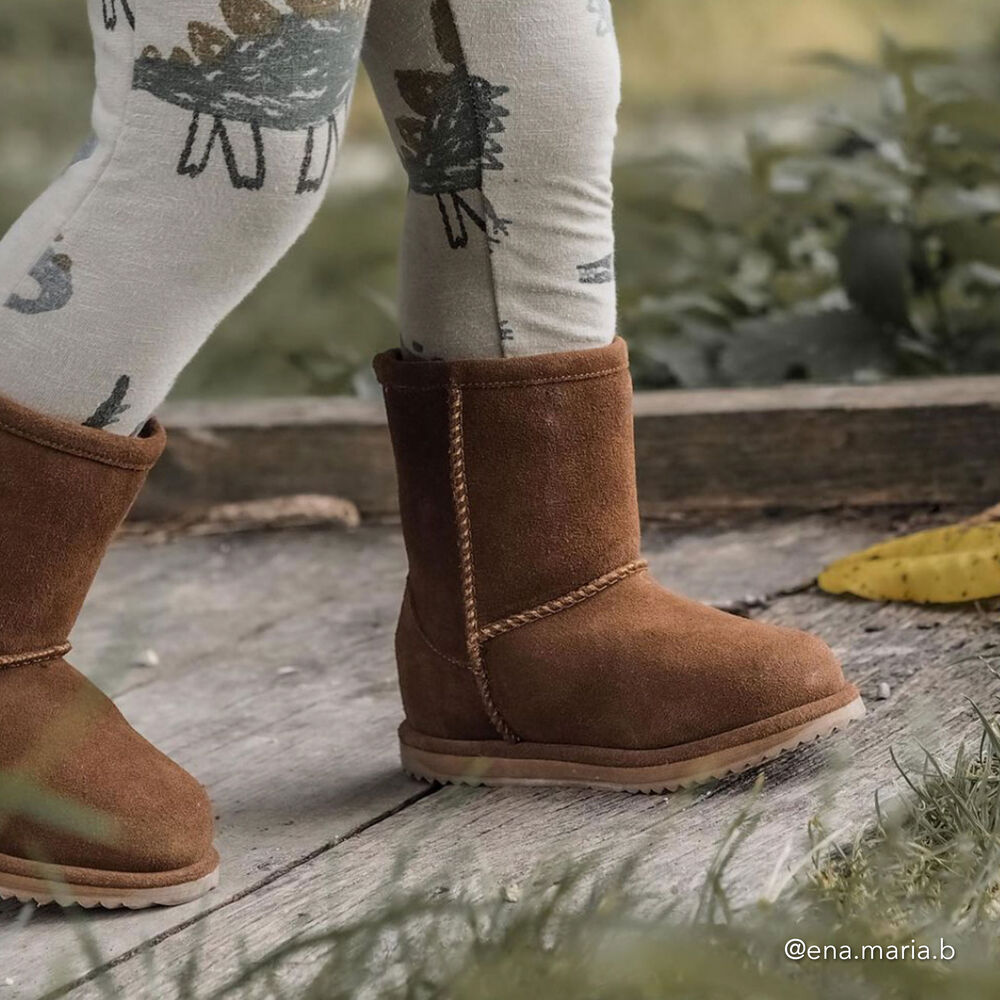 Bottes Emu Brumby Lo Enfant Marron | 17385-FRLV