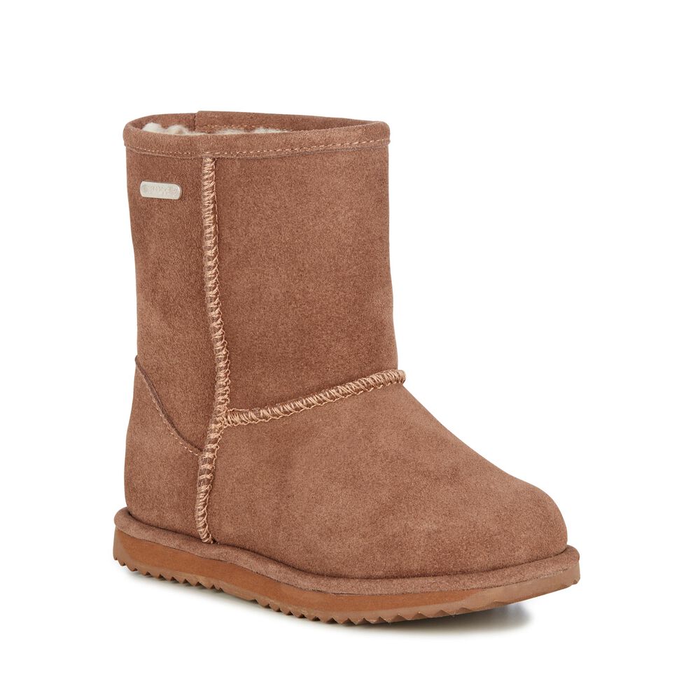 Bottes Emu Brumby Lo Enfant Marron | 17385-FRLV