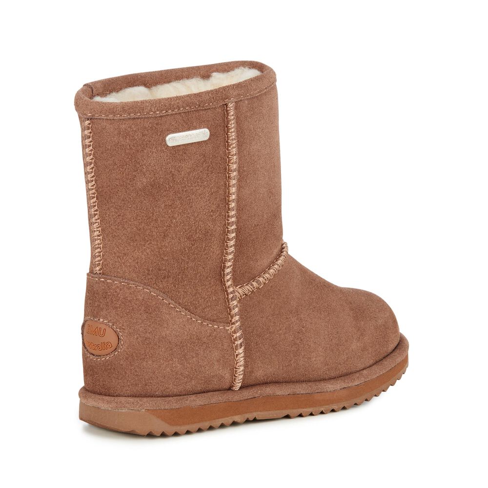 Bottes Emu Brumby Lo Enfant Marron | 17385-FRLV