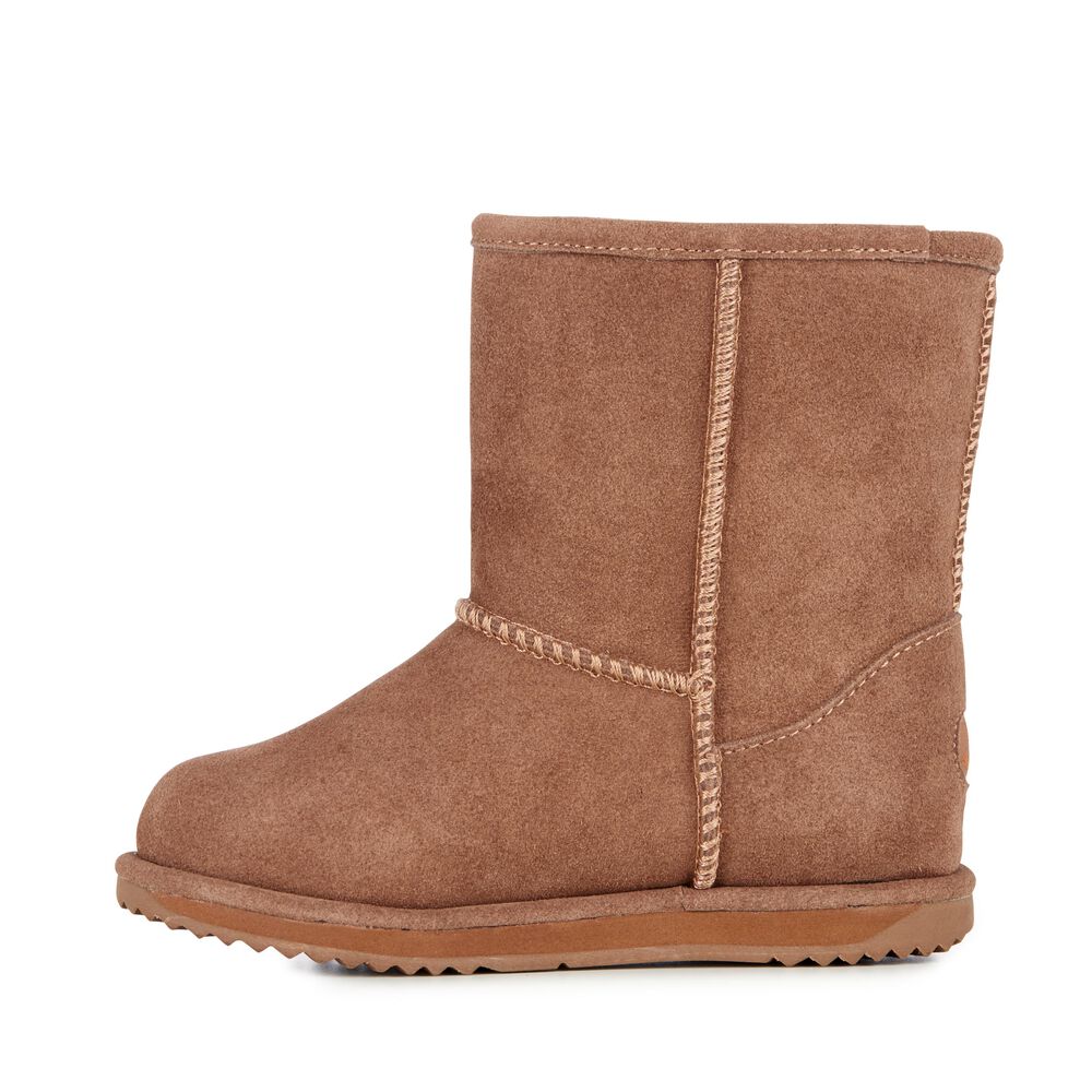 Bottes Emu Brumby Lo Enfant Marron | 17385-FRLV