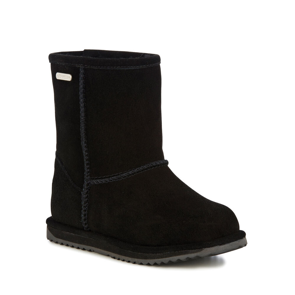 Bottes Emu Brumby Lo Enfant Noir | 73164-RCDH