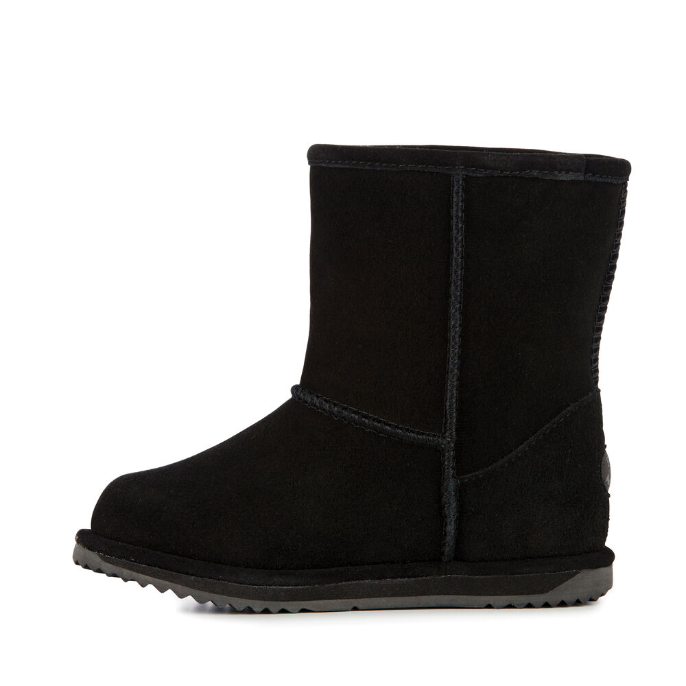 Bottes Emu Brumby Lo Enfant Noir | 73164-RCDH