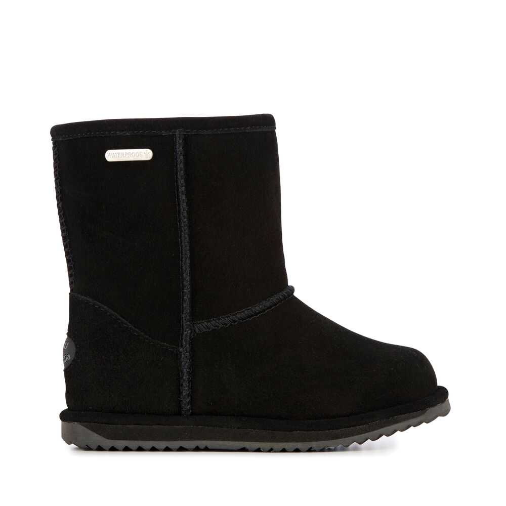 Bottes Emu Brumby Lo Enfant Noir | 73164-RCDH