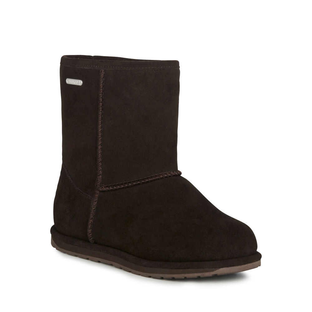 Bottes Emu Brumby Lo Teens Enfant Chocolat | 25489-BPFM