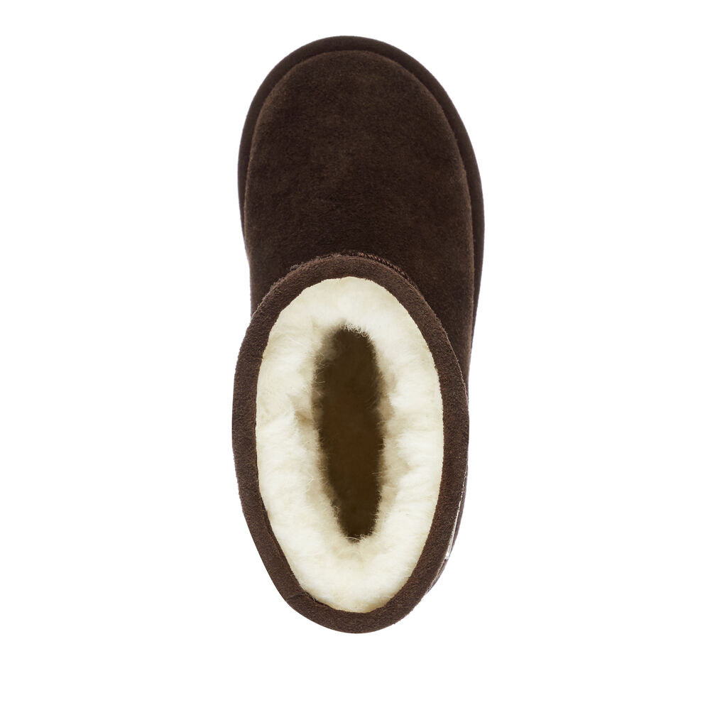 Bottes Emu Brumby Lo Teens Enfant Chocolat | 25489-BPFM