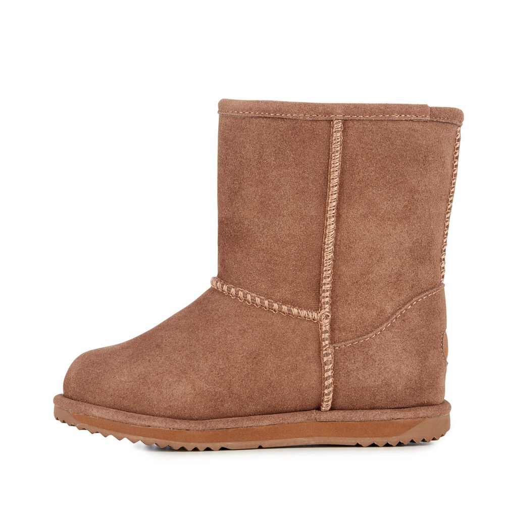 Bottes Emu Brumby Lo Teens Enfant Marron | 72619-OCVK