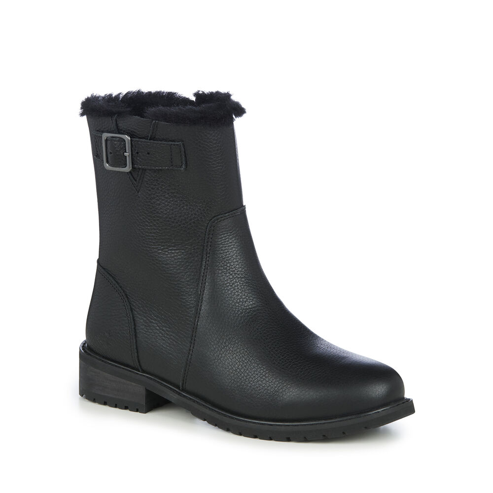 Bottes Emu Byron Femme Noir | 13476-OPMW