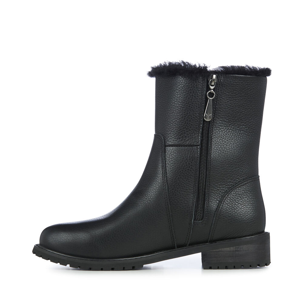 Bottes Emu Byron Femme Noir | 13476-OPMW