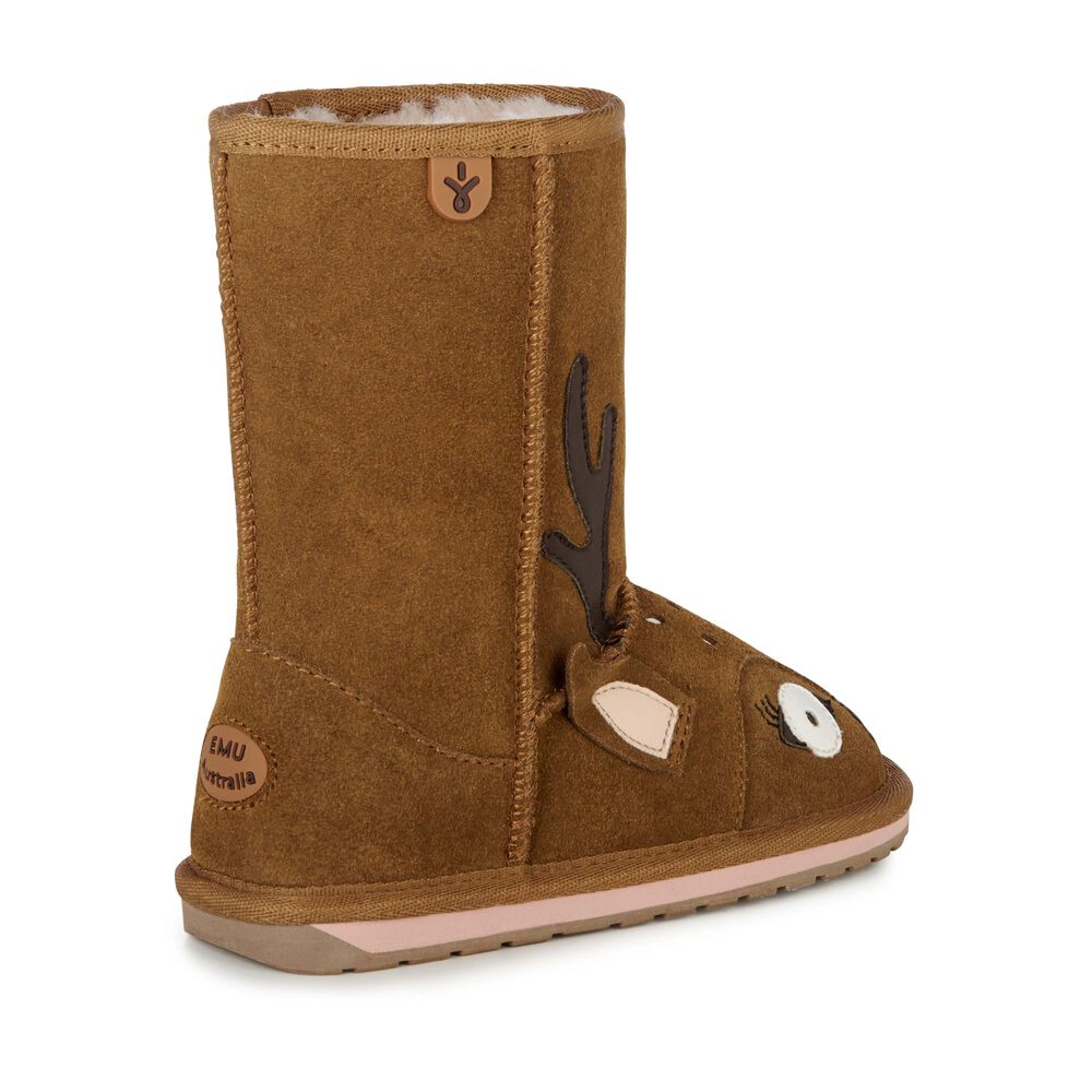 Bottes Emu Deer Enfant Marron | 19670-WIBG