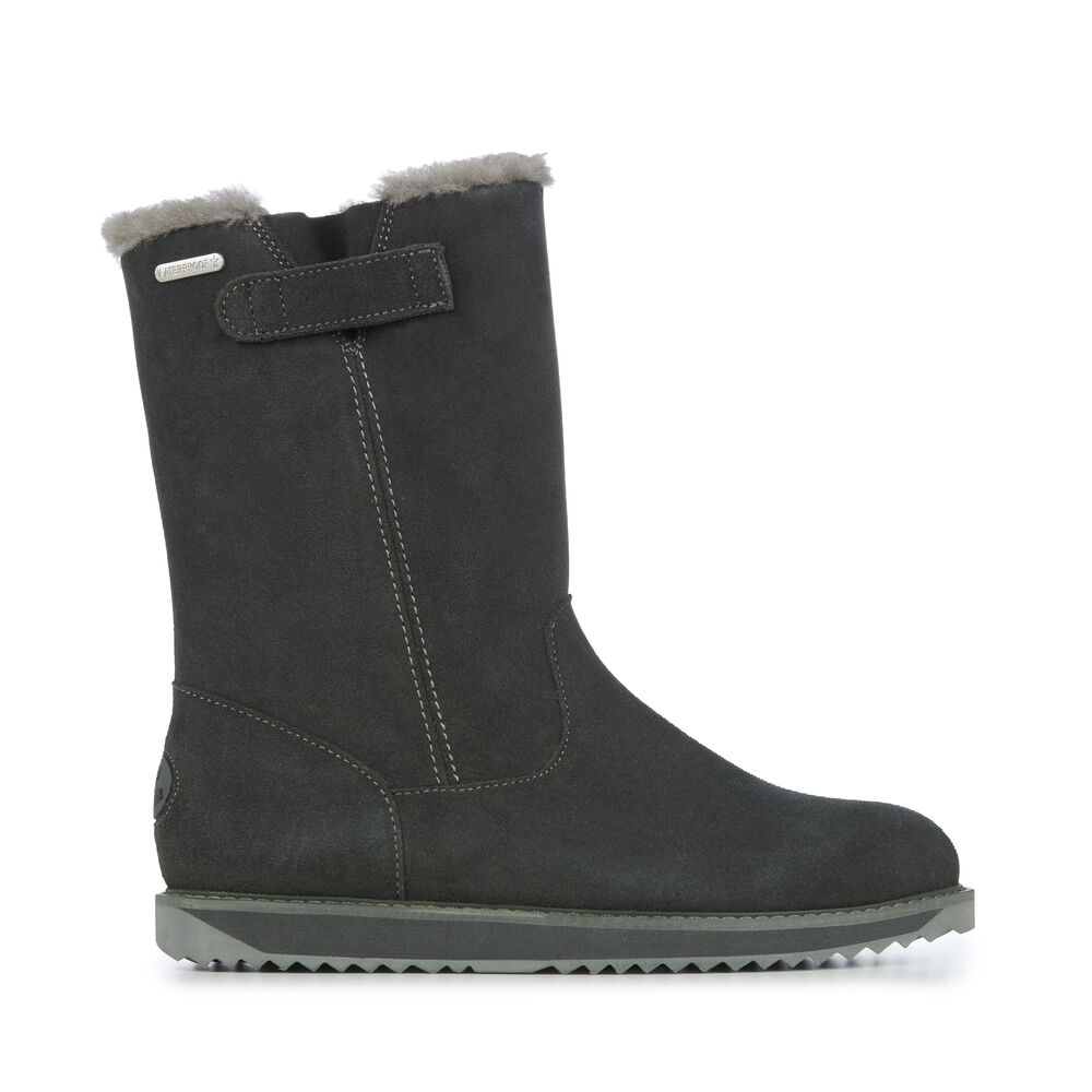 Bottes Emu Electra Femme Grise Foncé | 39854-SEZG