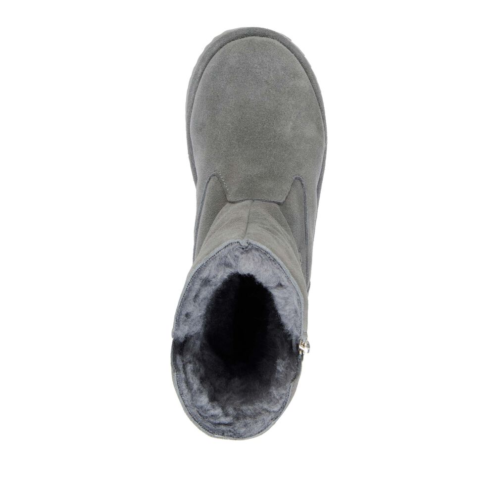 Bottes Emu Gravelly Enfant Grise Foncé | 49526-XIST