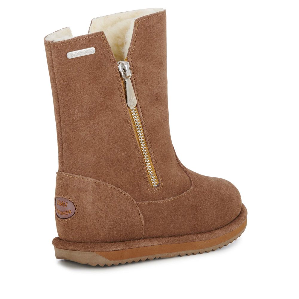 Bottes Emu Gravelly Enfant Marron | 86235-QJAE