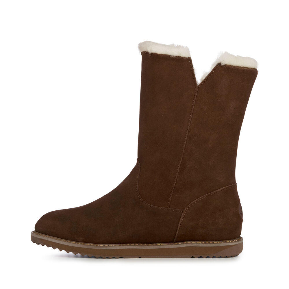 Bottes Emu Gravelly Femme Marron | 75612-UNJF