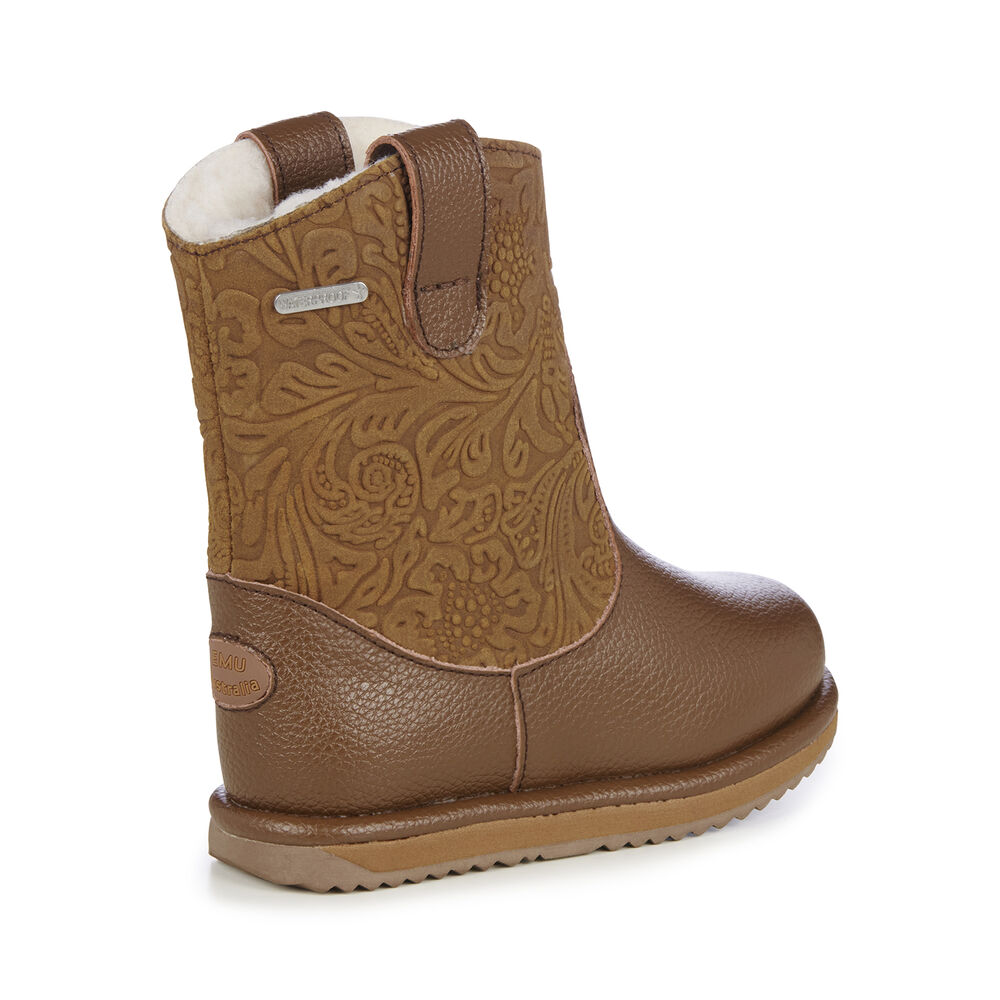 Bottes Emu Kara Enfant Marron | 05679-YKQF