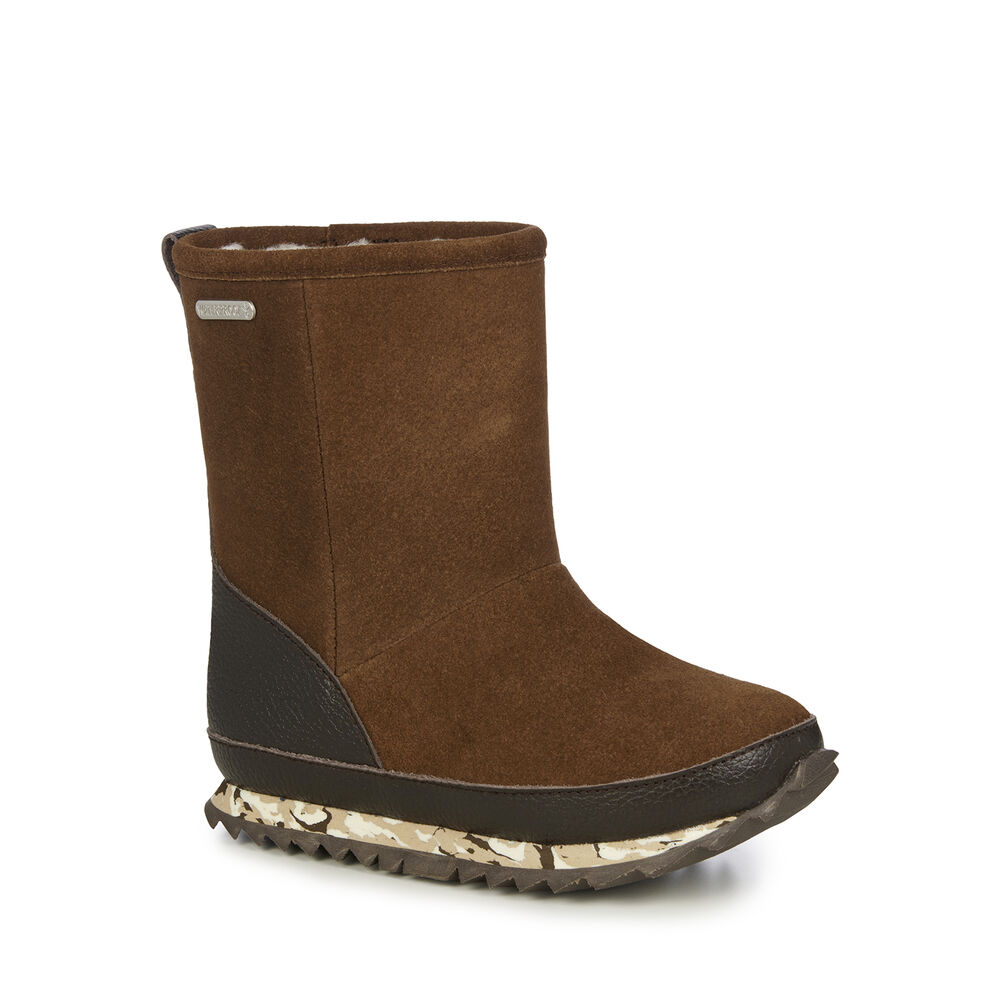 Bottes Emu Kyeema Enfant Marron | 10296-ZEPG