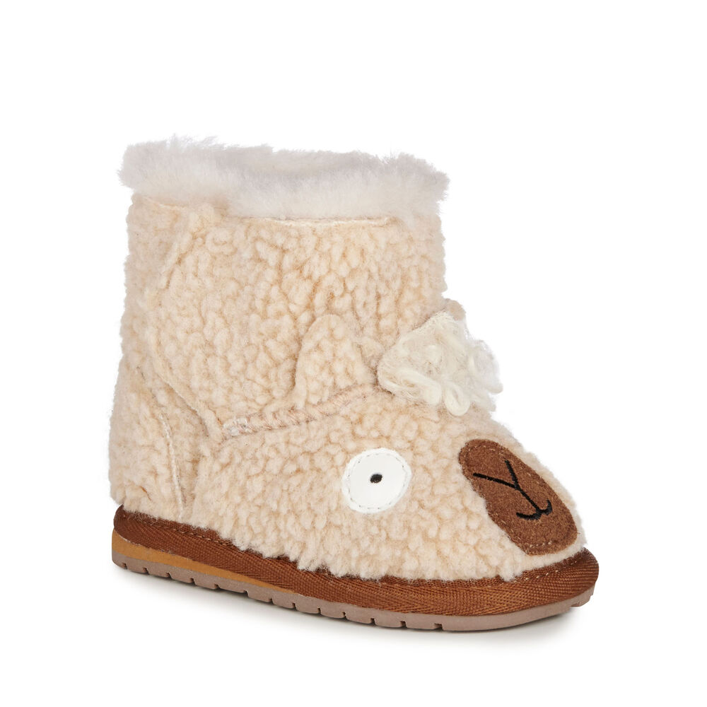 Bottes Emu Llama Walker Babies Enfant Marron | 74695-KGHA