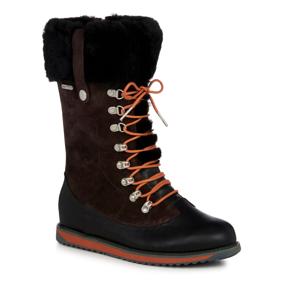 Bottes Emu Orica Hi Femme Chocolat | 05136-DPSK