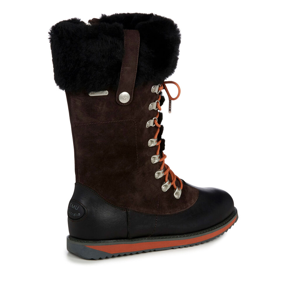 Bottes Emu Orica Hi Femme Chocolat | 05136-DPSK