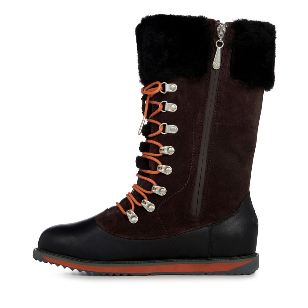 Bottes Emu Orica Hi Femme Chocolat | 05136-DPSK