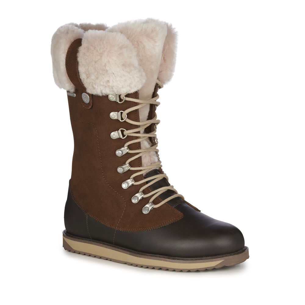 Bottes Emu Orica Hi Femme Marron | 51083-FCMZ