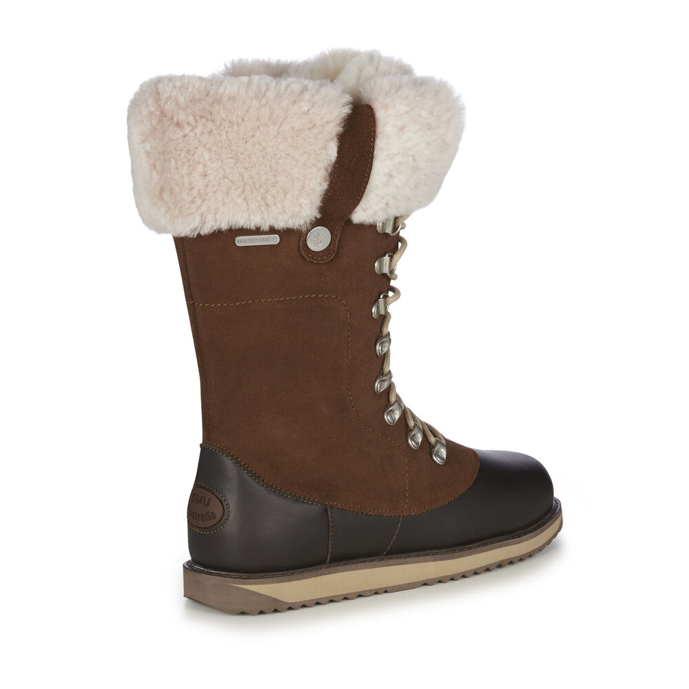 Bottes Emu Orica Hi Femme Marron | 51083-FCMZ