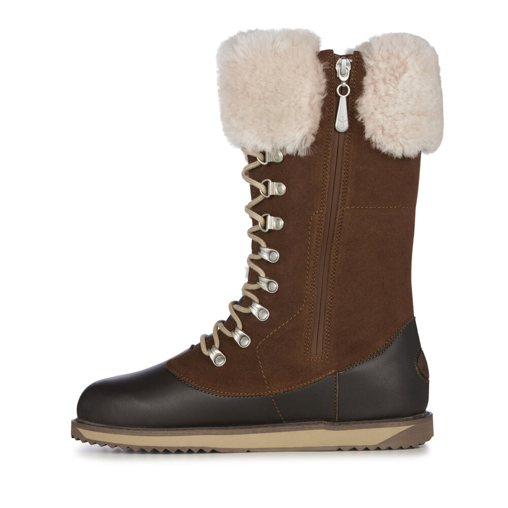 Bottes Emu Orica Hi Femme Marron | 51083-FCMZ