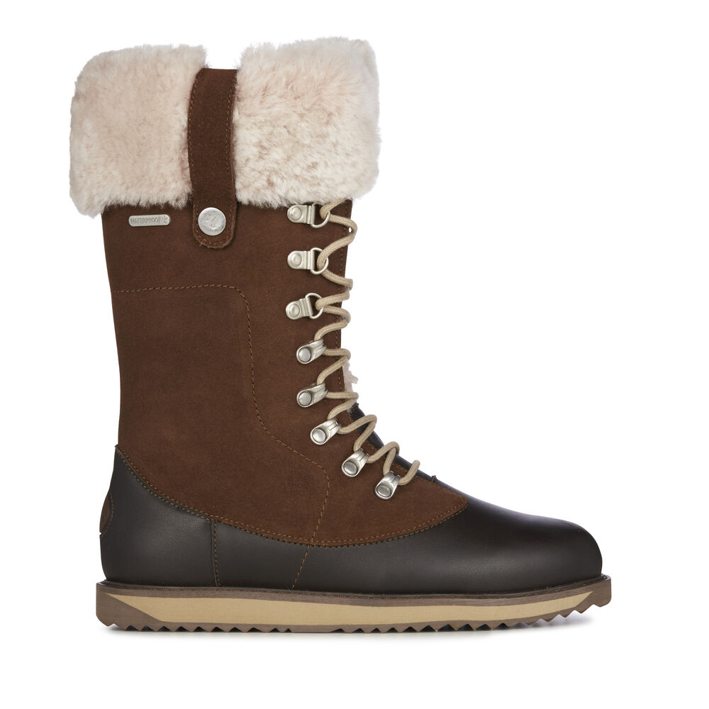 Bottes Emu Orica Hi Femme Marron | 51083-FCMZ