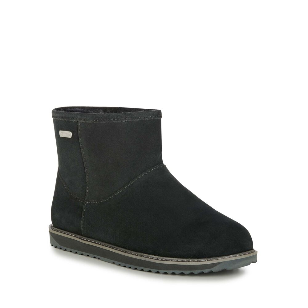 Bottes Emu Paterson Classiche Mini Femme Grise Foncé | 23860-YBOR