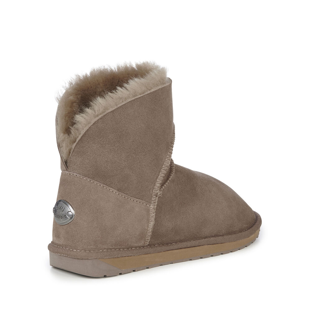 Bottes Emu Platinum Barwon Mini Femme Kaki | 71052-OEXZ