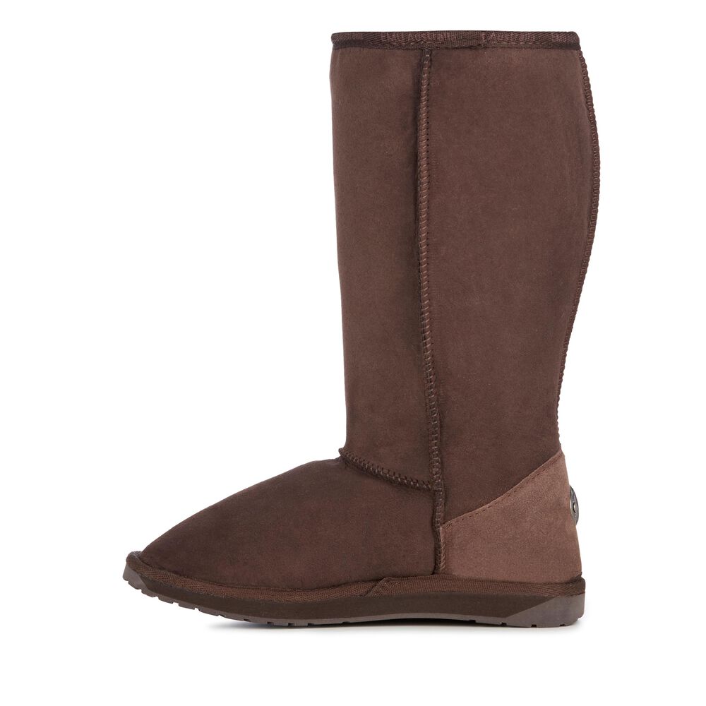 Bottes Emu Platinum Stinger Hi Enfant Chocolat | 20496-RQZX