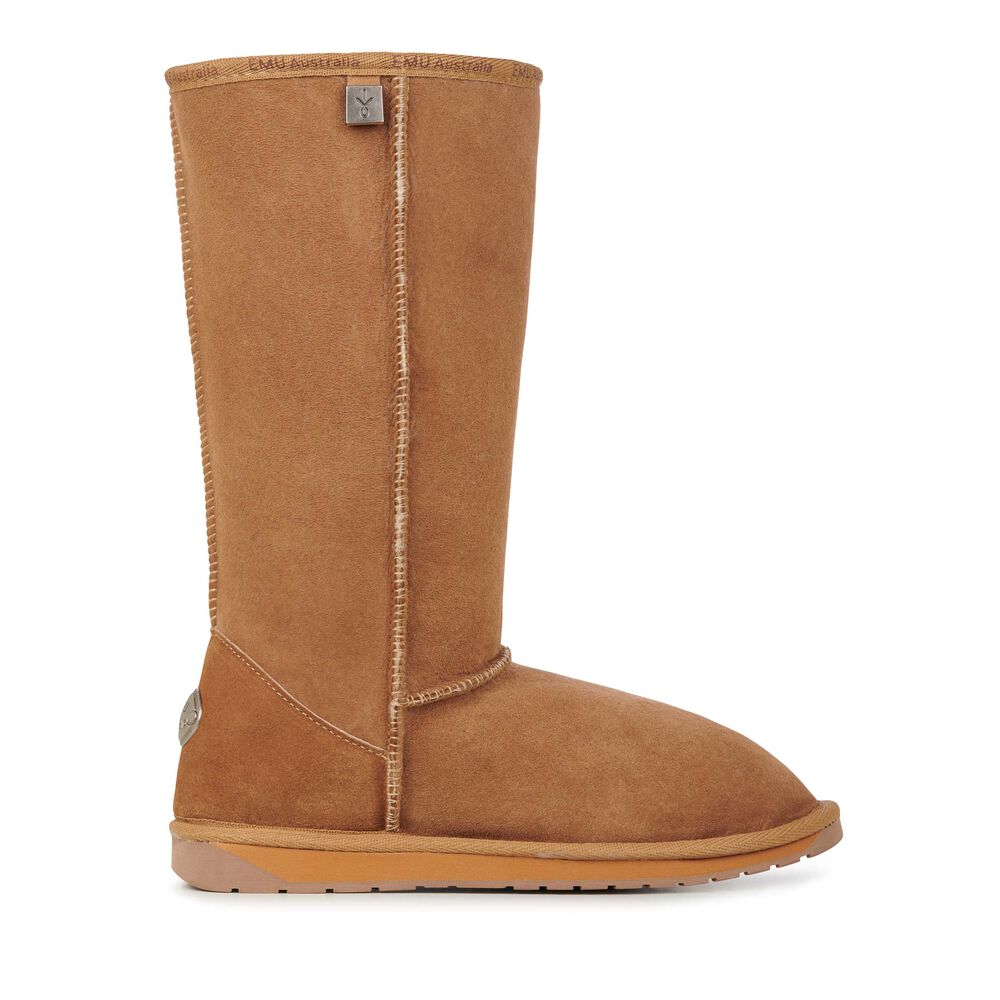 Bottes Emu Platinum Stinger Hi Enfant Marron | 60928-GYFC