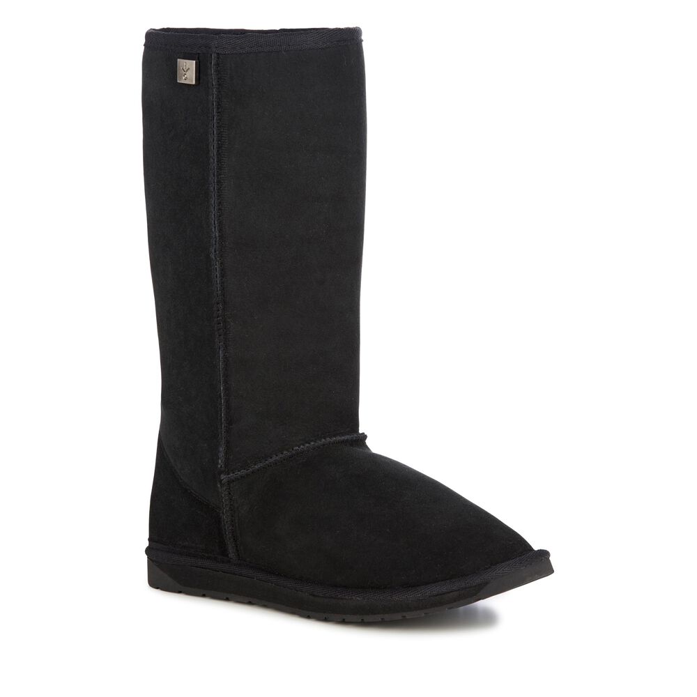 Bottes Emu Platinum Stinger Hi Femme Noir | 53297-EHJN