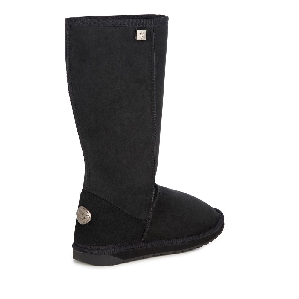 Bottes Emu Platinum Stinger Hi Femme Noir | 53297-EHJN